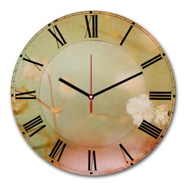 Wallity 3030MS-041 Reloj Decorativo de MDF 30cm Movimiento Silencioso Elegante para Hogar